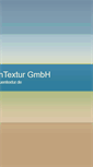 Mobile Screenshot of gruentextur.de